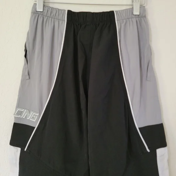 KITH Racing Collection Motion Track Pants Black Gray S.